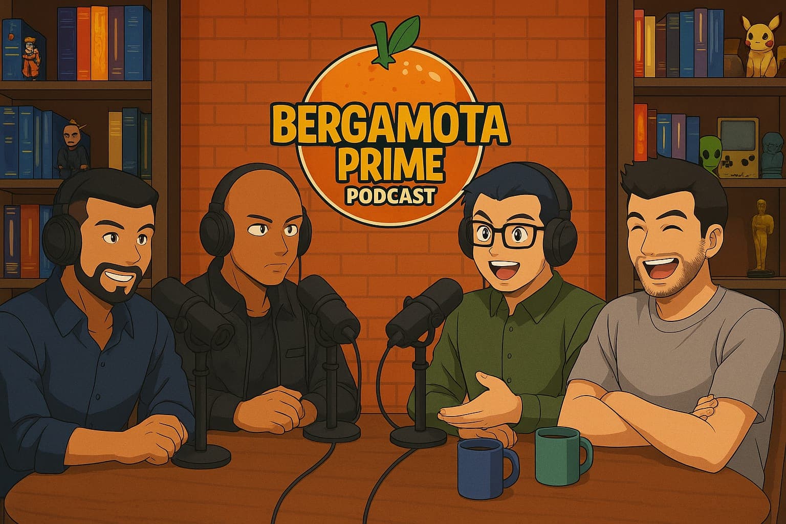 O nascimento do Bergamota Prime e a saga do podcast que quase não existiu.