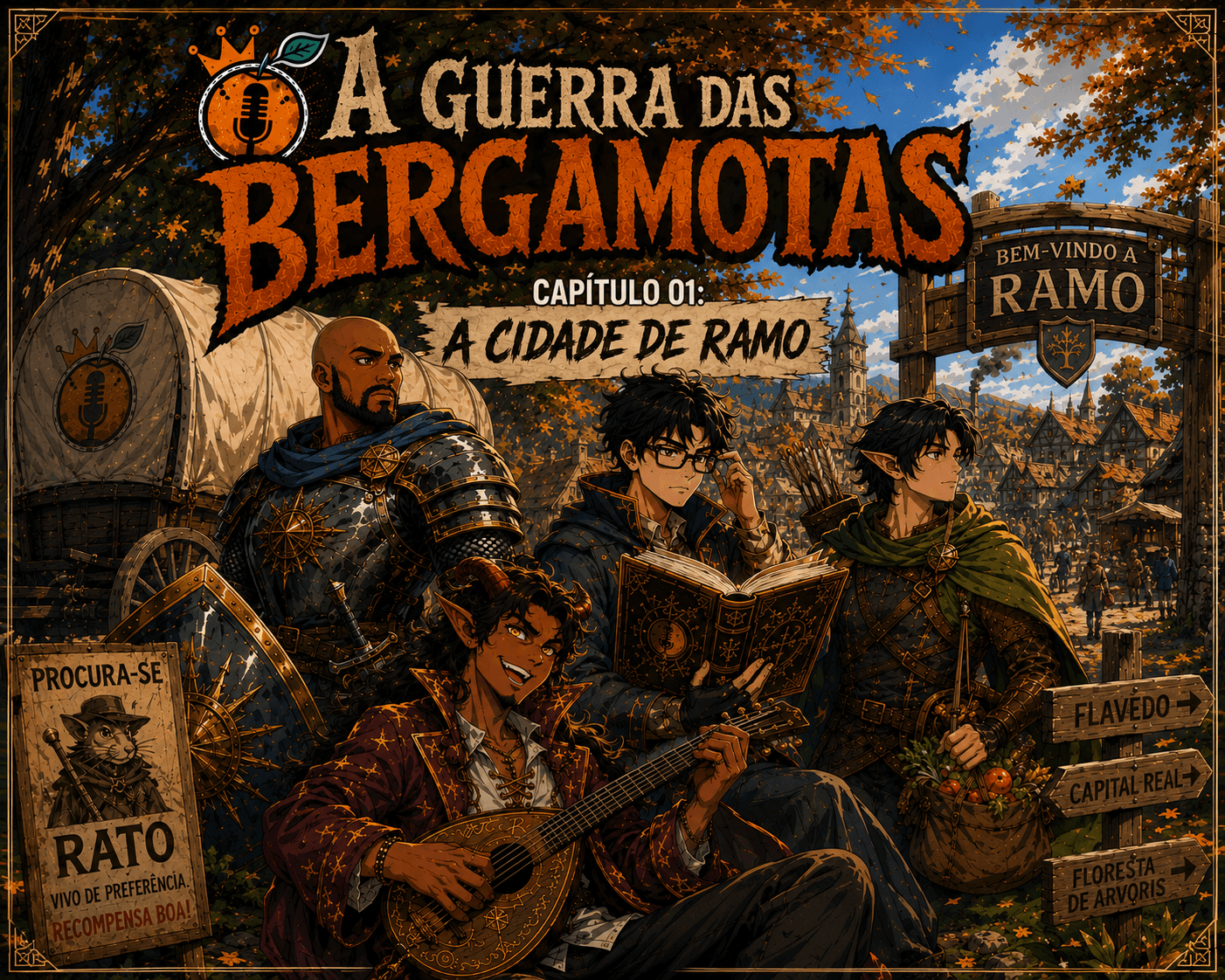 A guerra das Bergamotas - O elo eterno do Sindarin