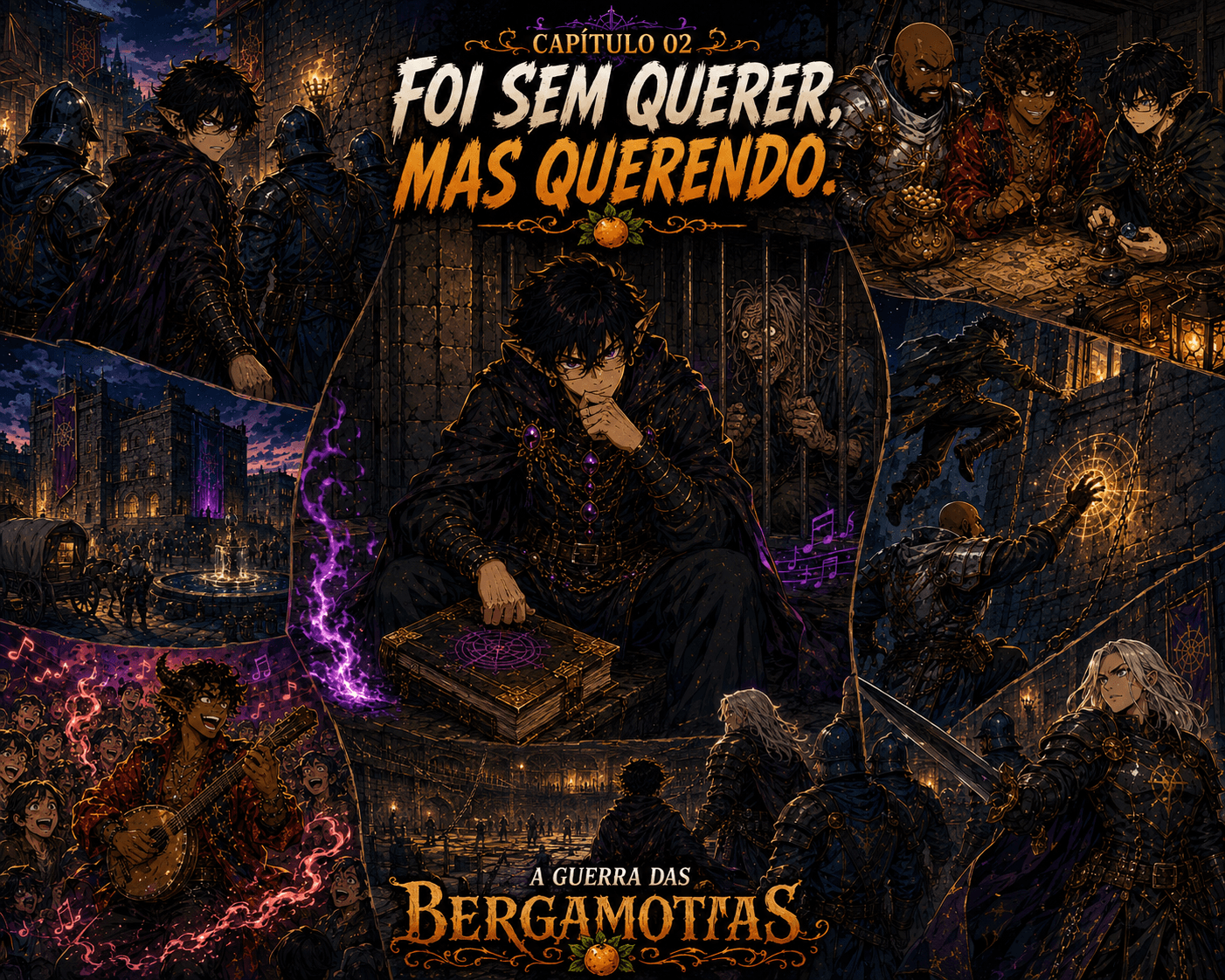 A guerra das Bergamotas - O elo eterno dos Sindarin.